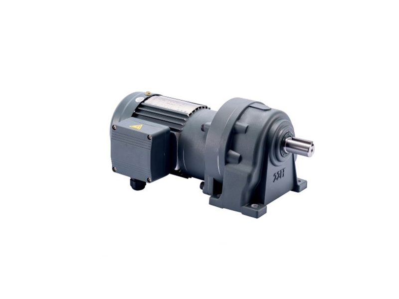 GH臥式高速比附三相、單相鋁殼（剎車(chē))縮框型齒輪減速馬達(dá)